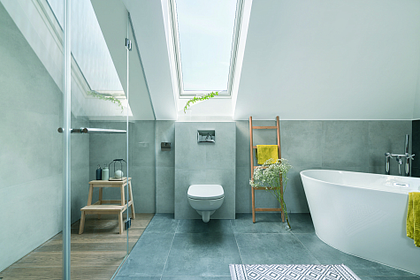 Купить Мансардное окно FAKRO PROFI PTP-V U4 55х98см / Белое пластиковое ПВХ с вентклапаном / двухкамерное - изображение 12